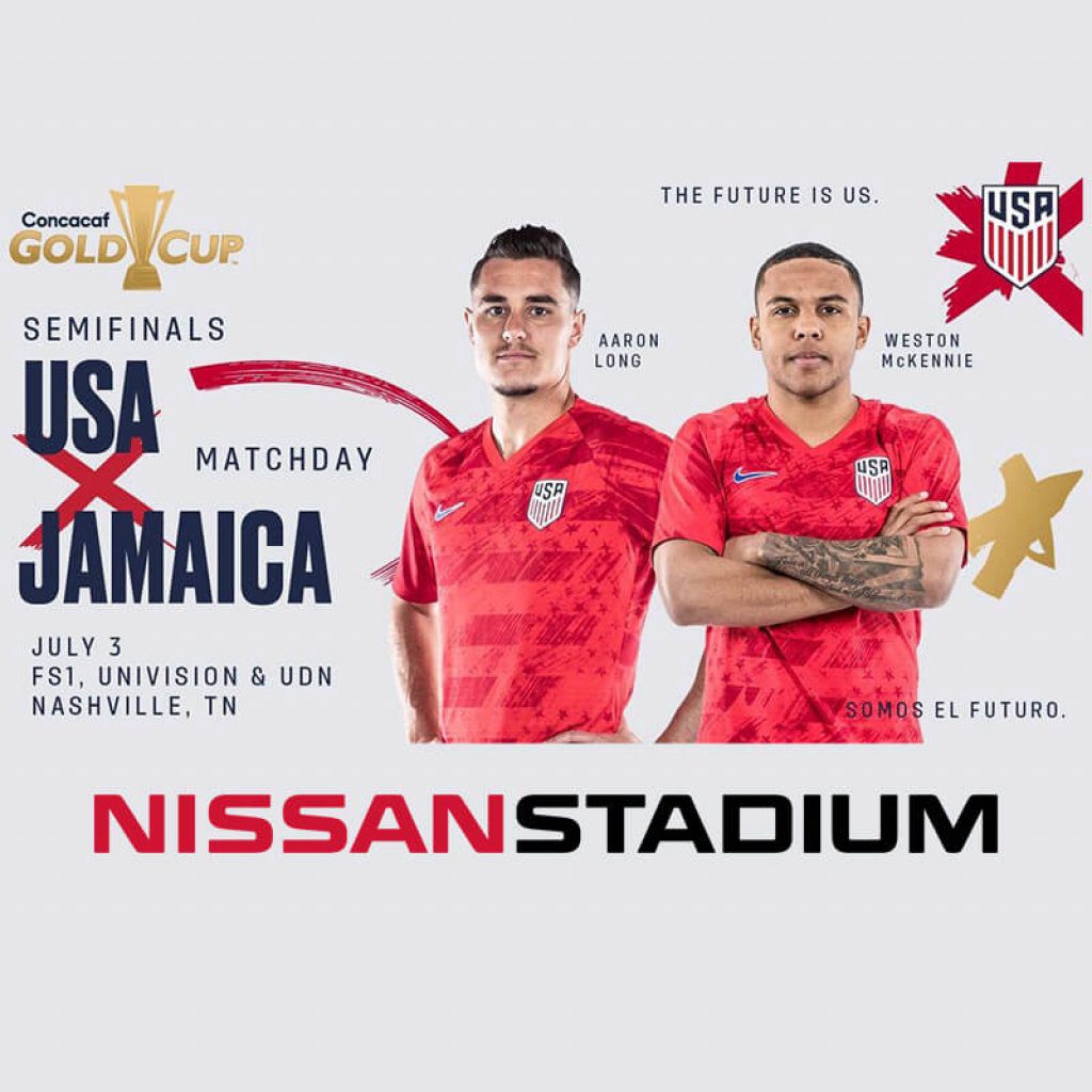2019 concacaf soccer usa jamaica - Nissan Stadium