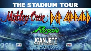 motley crue def leppard poison joan jett stadium tour 2020 - Nissan Stadium
