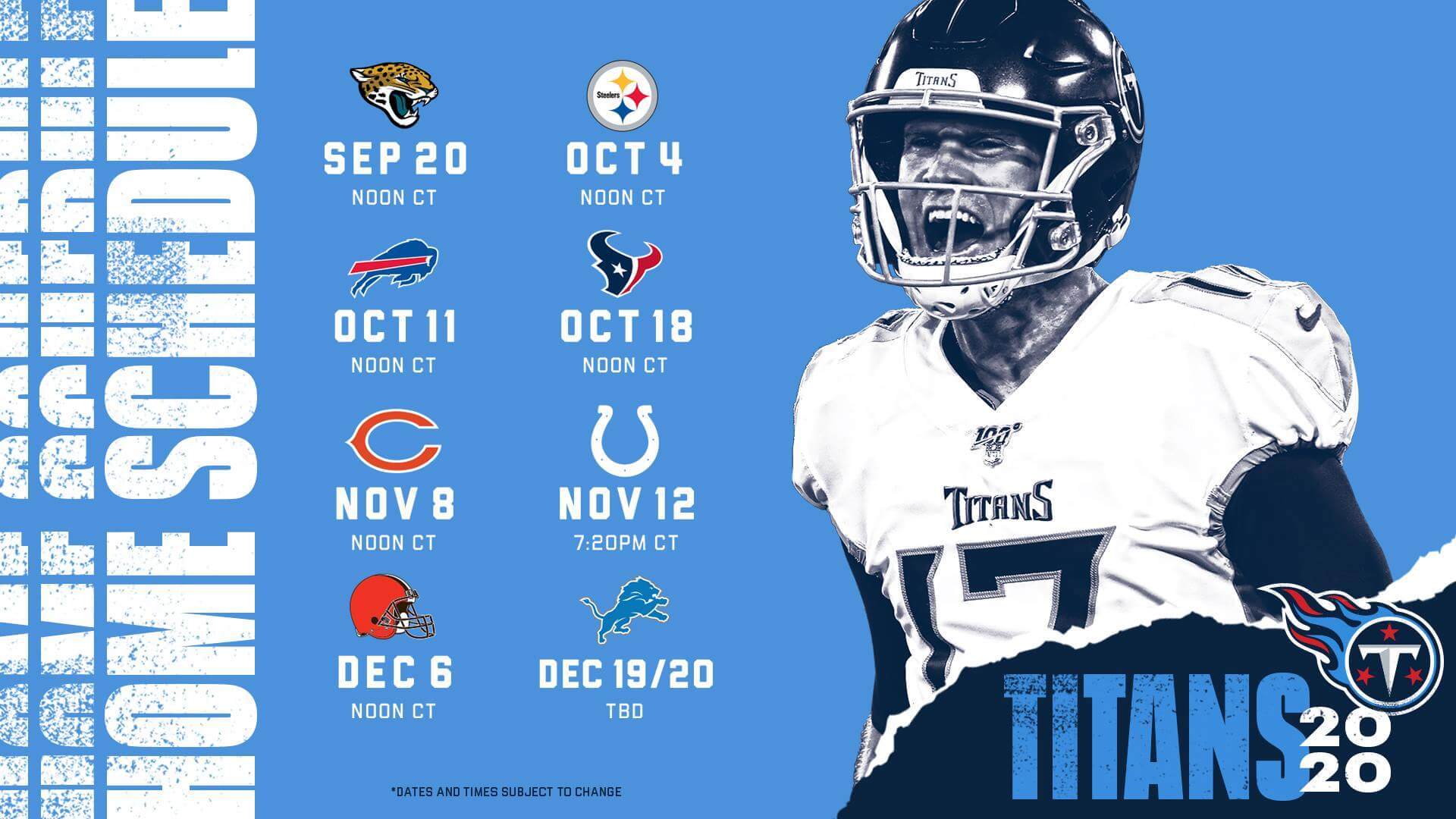 Tennessee Titans Schedule 2022 