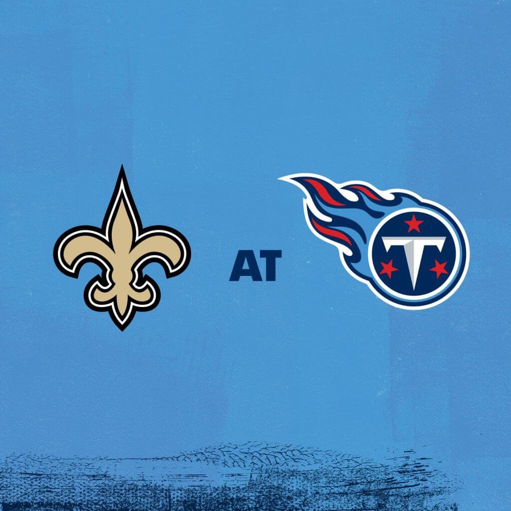 Saints at Titans