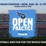 Tennessee Titans Open Practice at Nissan Stadium