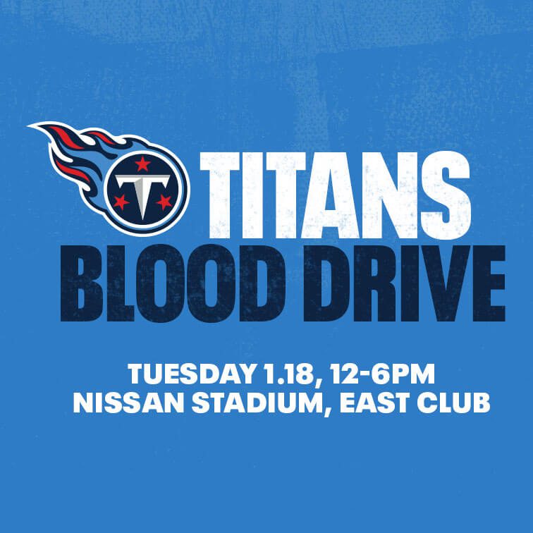 Titans Blood Drive - Nissan Stadium