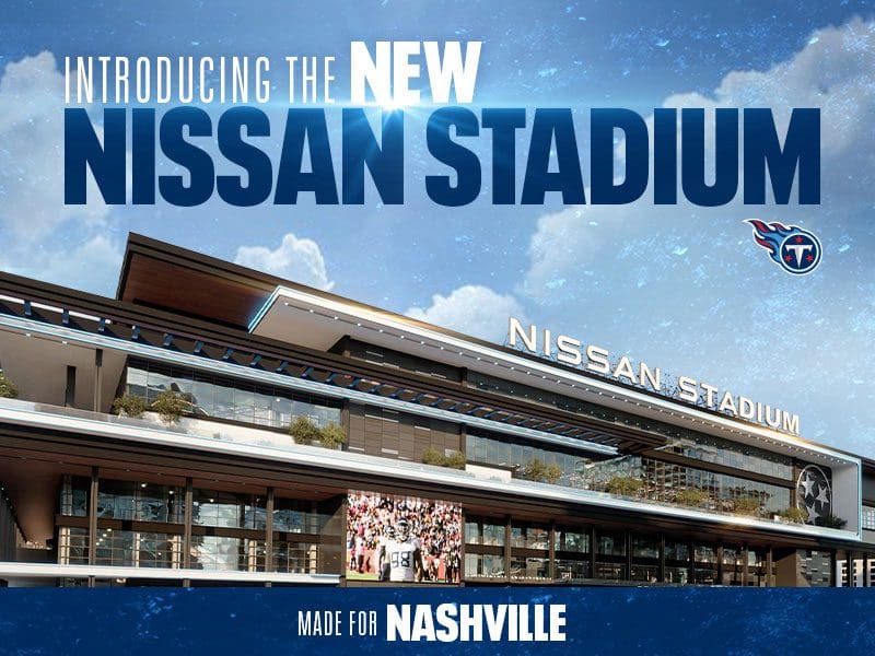 Nissan Stadium Seating Guide  Tennessee Titans 