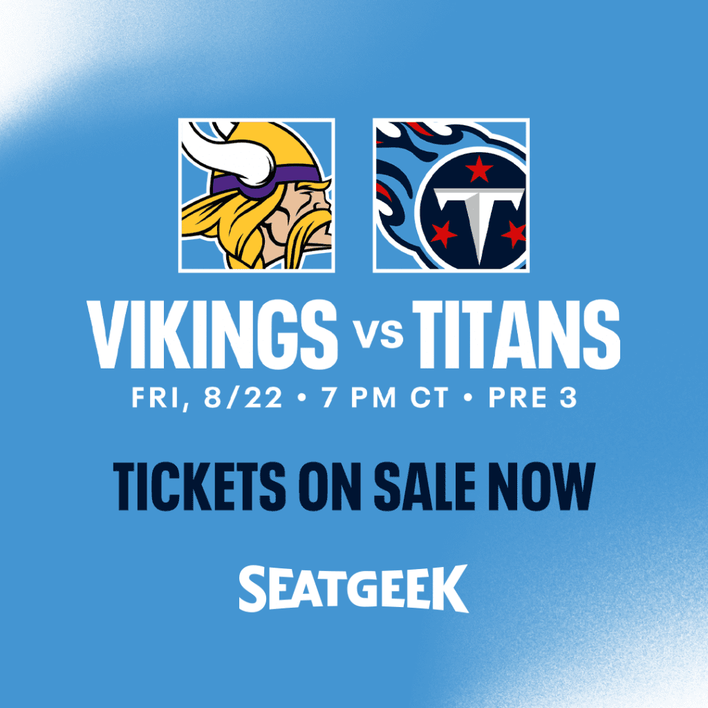 Vikings vs. Titans - Nissan Stadium