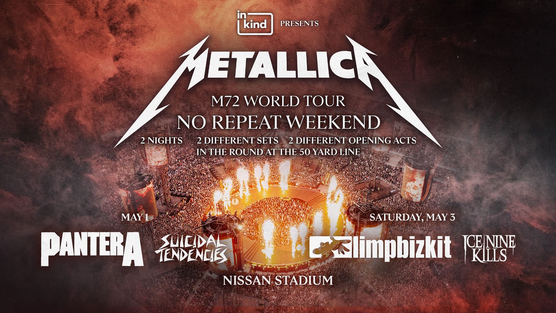 Metallica - Nissan Stadium