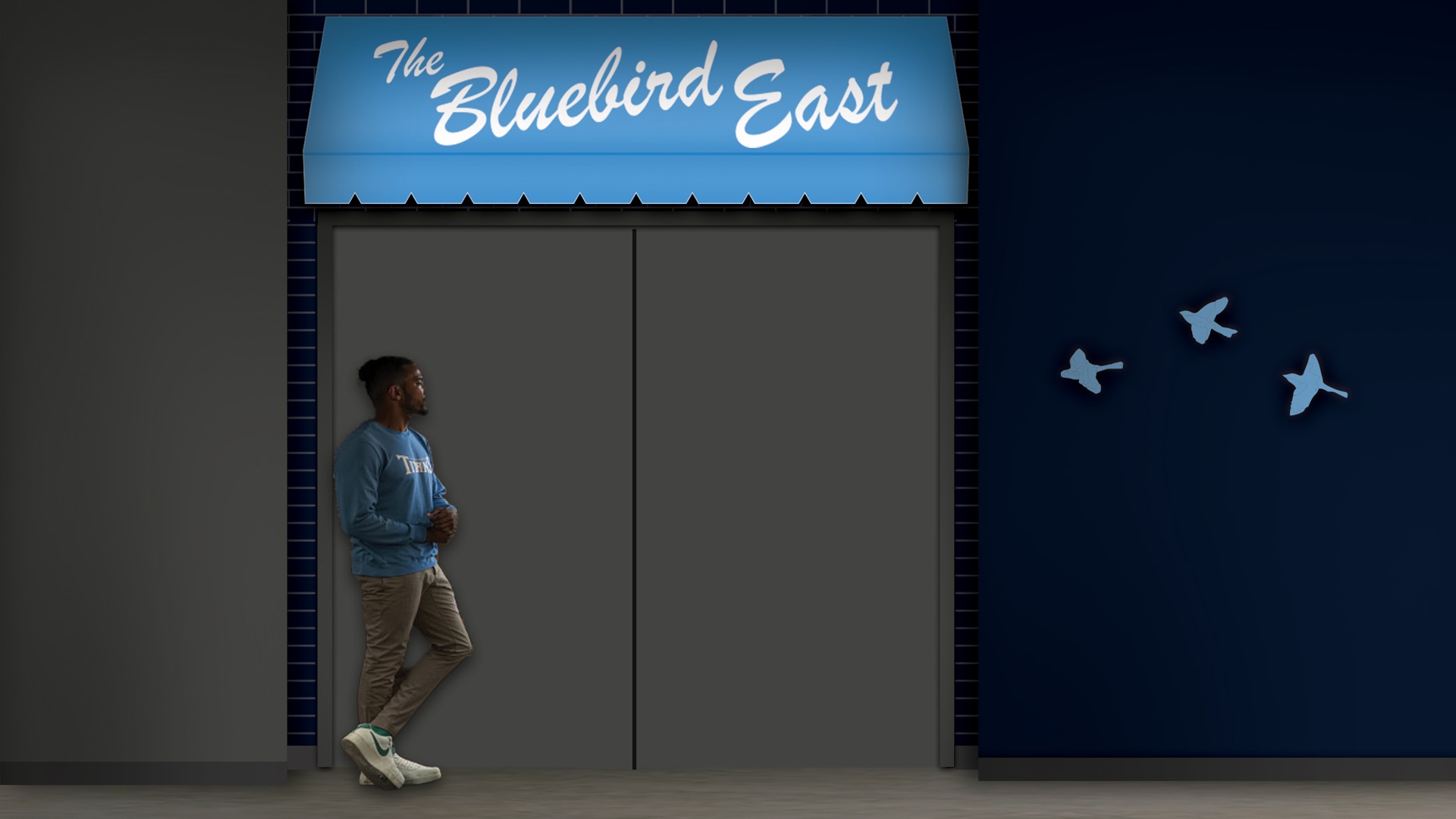 Bluebird East Public Entrance Rendering