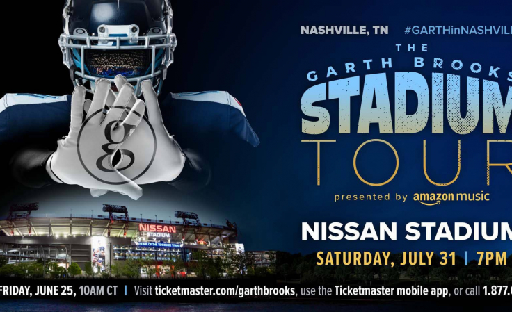 Garth Brooks Adds Brand New Opening Night in Nashville's Nissan Stadium