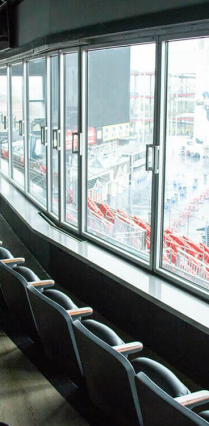 Nissan Stadium, level 2, Club Level, home of Tennessee Titans, TSU Tigers